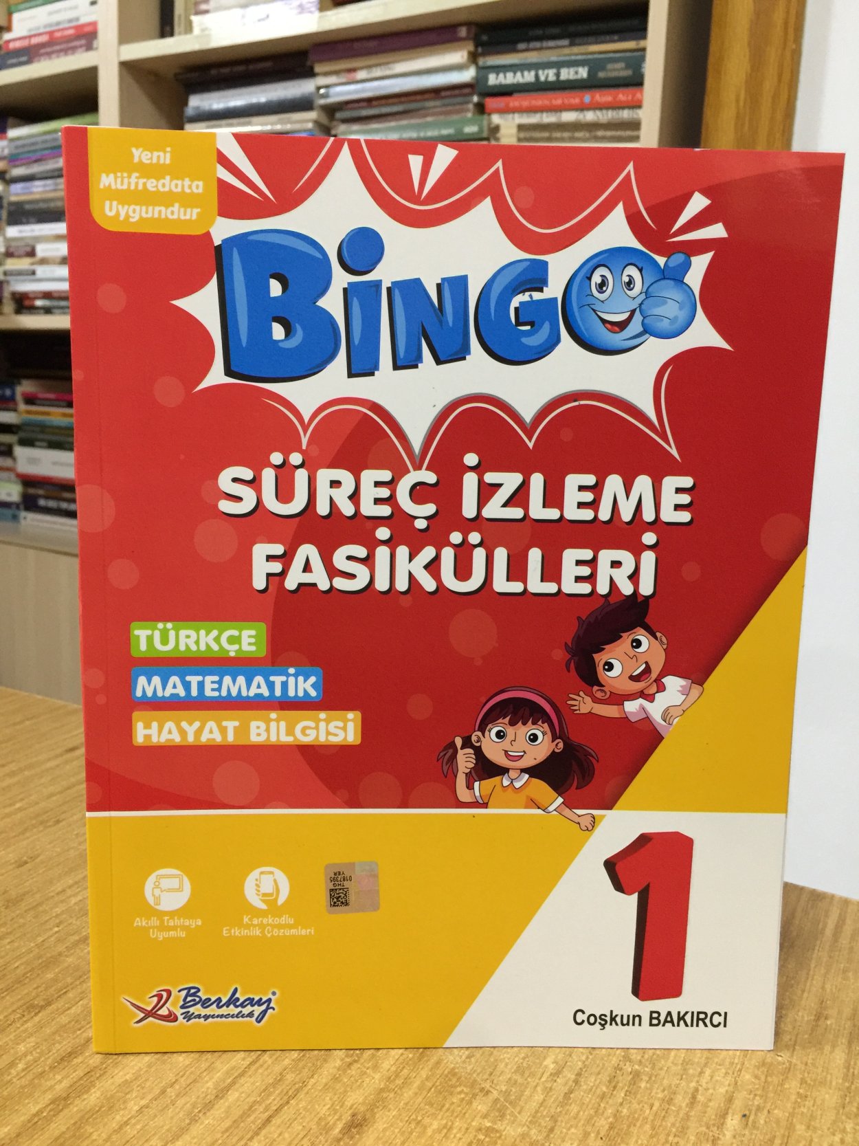 1. Sınıf BİNGO Süreç İzleme Fasikülleri (Türkçe-Matematik-Hayat Bilgisi) Berkay Yayıncılık