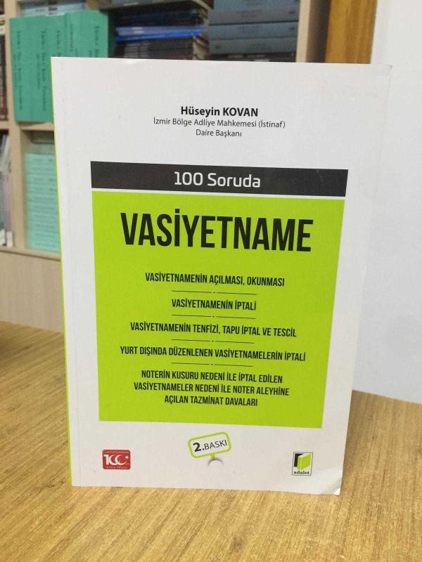 100 Soruda VASİYETNAME - Hüseyin Kovan (2.Baskı)