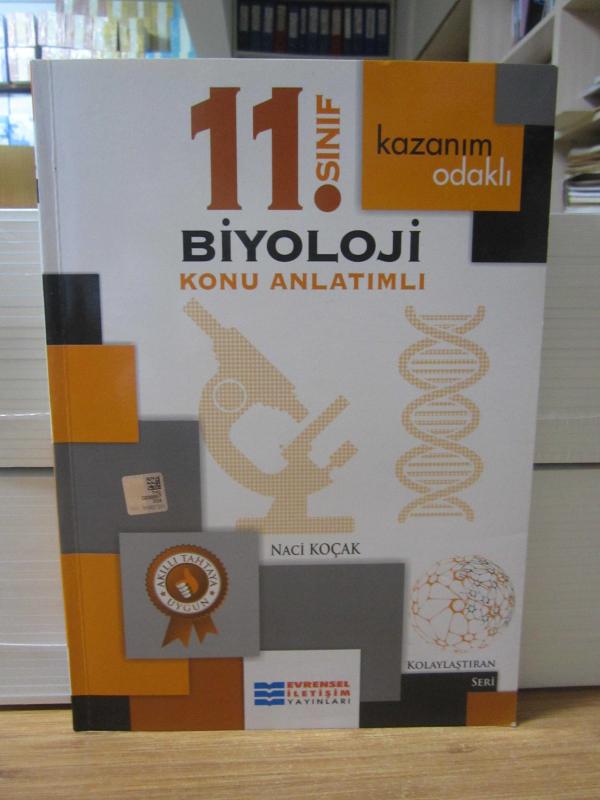 11.Sınıf Biyoloji Konu Anlatımlı - Kazanım Odaklı - Akıllı Tahtaya Uygun