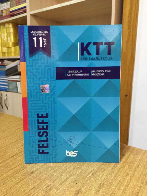 11. Sınıf FELSEFE KTT Konu Tarama Testleri Bes Yayınları
