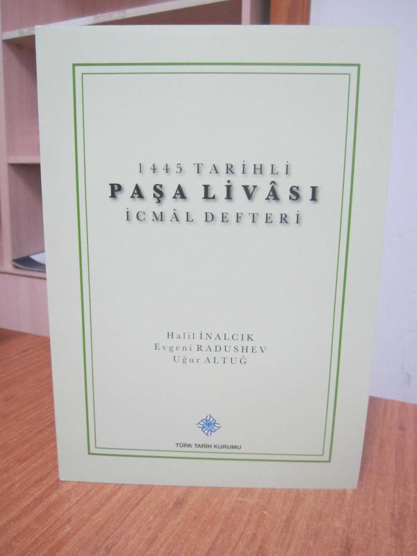 1445 Tarihli Paşa Livası İcmal Defteri