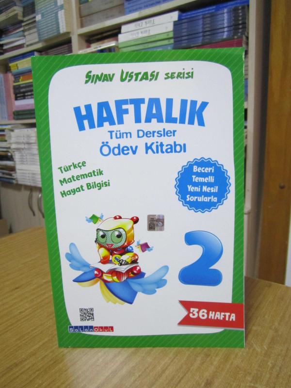 2. Sınıf Haftalık Tüm Dersler Ödev Kitabı / Salan Yayınları