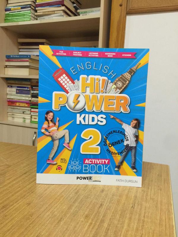 2. Sınıf Hi! Power Kids 2 Activity Book POWER ELT Publishing (Öğretmen Örneği Tanıtım Kitabı)