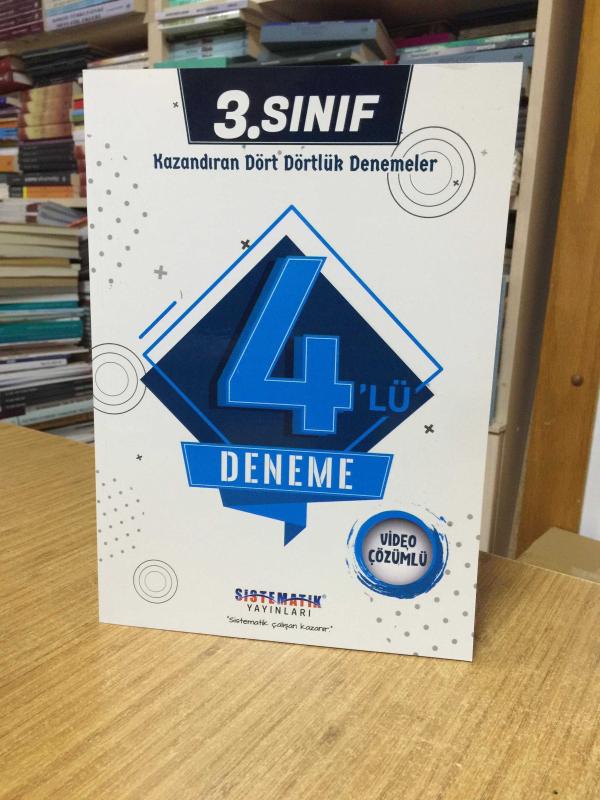 2. Sınıf Kazandıran Dört Dörtlük Denemeler 4'lü Deneme Sistematik Yayınları