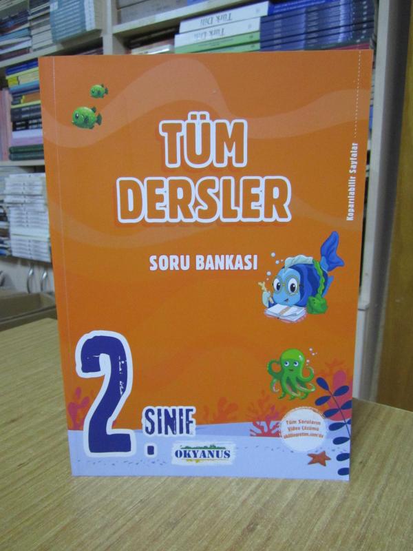 2. Sınıf Tüm Dersler Soru Bankası Okyanus Yayınları