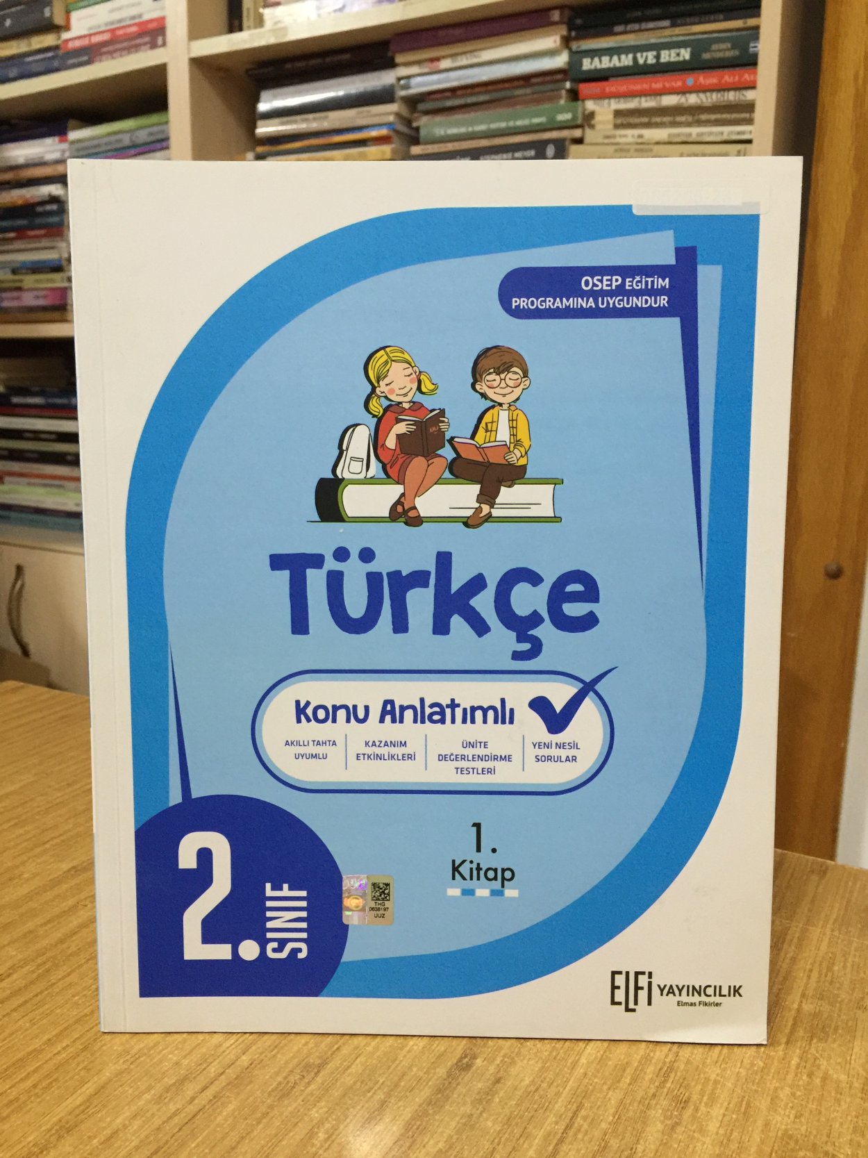 2. Sınıf TÜRKÇE 1. Kitap / Elfi Yayıncılık