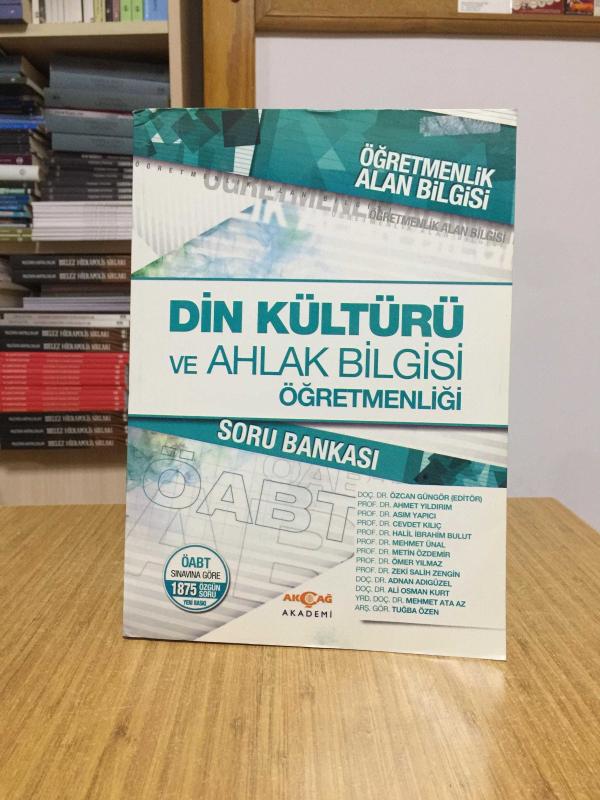 2016 ÖABT Din Kültürü ve Ahlak Bilgisi Öğretmenliği Soru Bankası