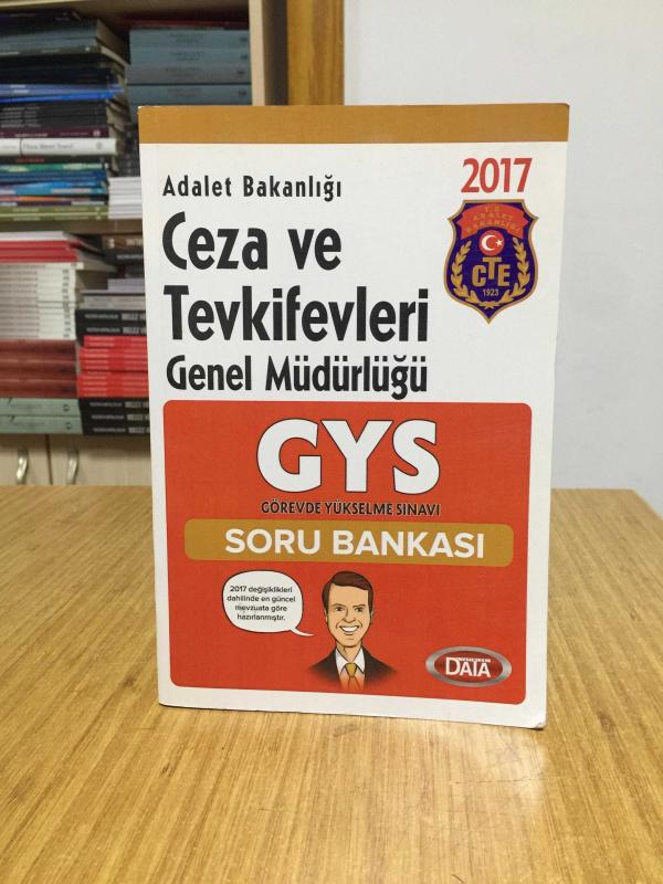 2017 GYS Ceza ve Tevkifevleri Genel Müdürlüğü Soru Bankası Data Yayınları
