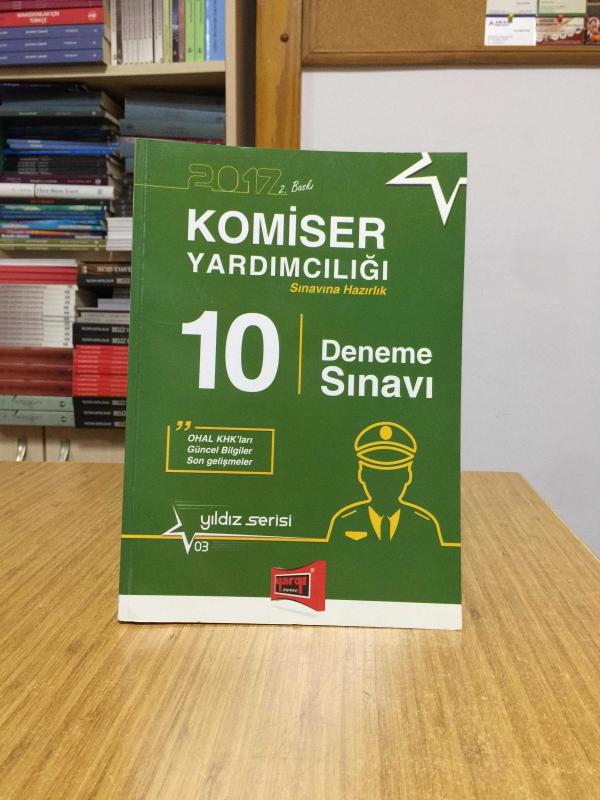 2017 Komiser Yardımcılığı Sınavına Hazırlık 10 Deneme Sınavı Yargı Yayınları