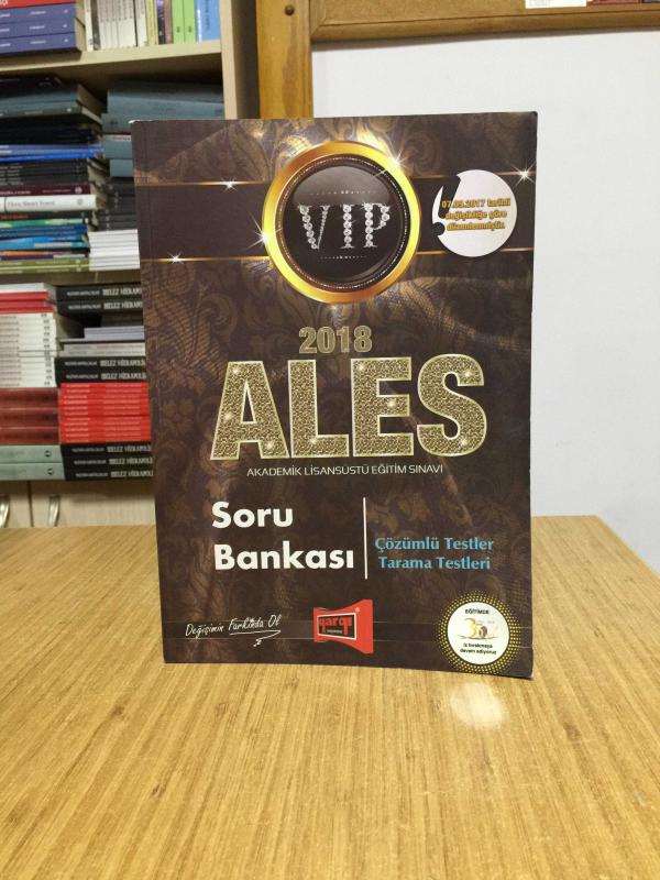 2018 ALES VIP Soru Bankası Yargı Yayınları