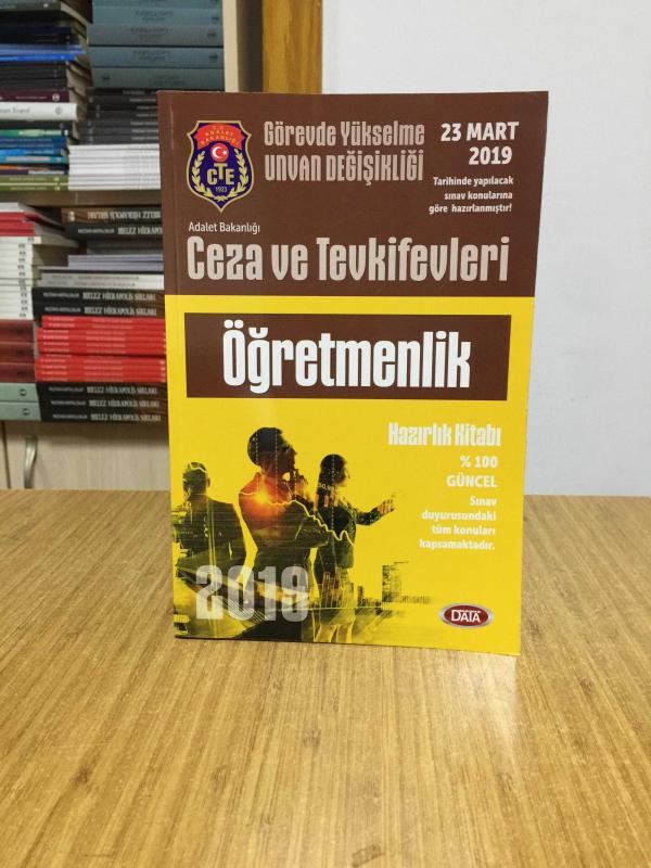2019 GYS Ceza ve Tevkifevleri Öğretmenlik Hazırlık Kitabı Data Yayınları