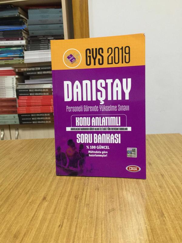 2019 GYS Danıştay Personeli Konu Anlatımlı Soru Bankası Data Yayınları