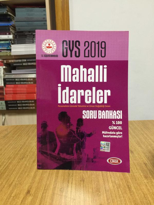 2019 GYS Mahalli İdareler Soru Bankası Data Yayınları