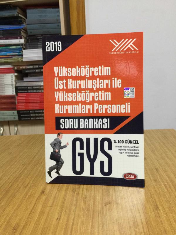 2019 GYS YÖK Yükseköğretim Üst Kuruluşları İle Yükseköğretim Kurumları Personeli Soru Bankası Data Yayınları