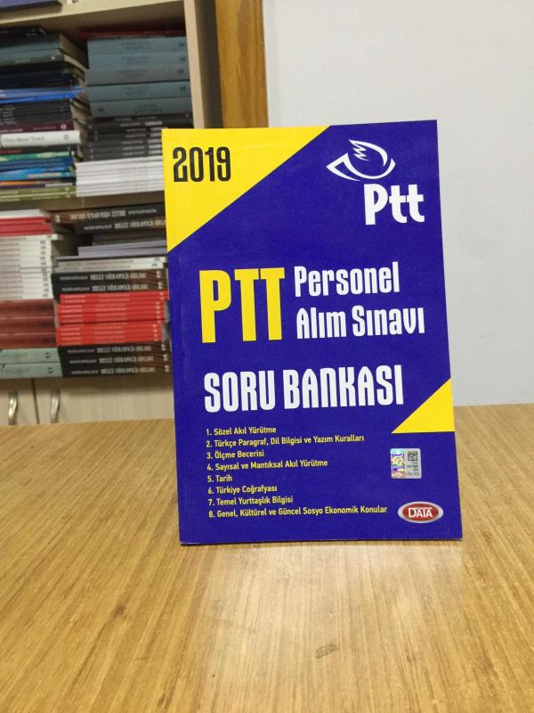 2019 PTT Personel Alım Sınavı Soru Bankası Data Yayınları