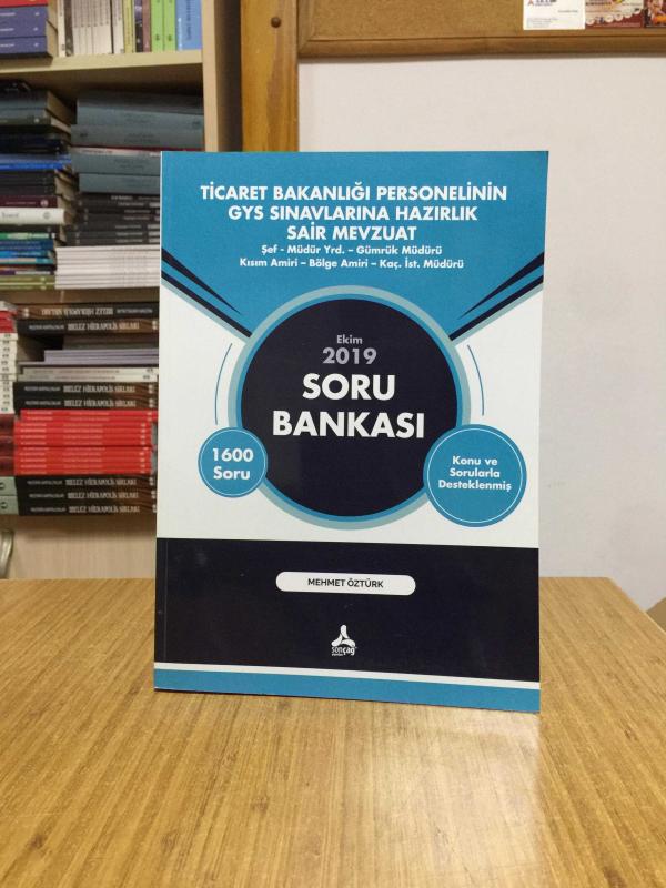 2019 Ticaret Bakanlığı Personeli GYS Sınavlarına Hazırlık Sair Mevzuat - Soru Bankası