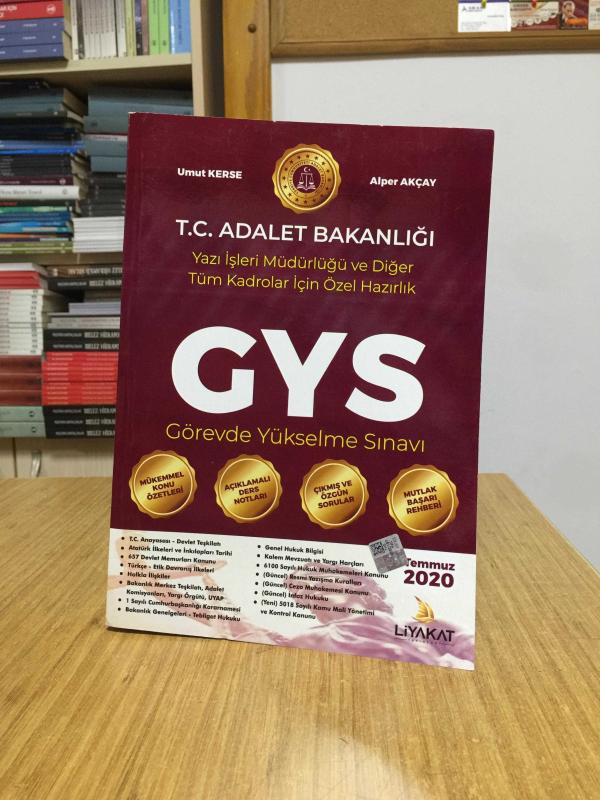 2020 Adalet Bakanlığı Görevde Yükselme Sınavlarına Özel Hazırlık Konu Anlatımlı Ders Notları Liyakat Yayınları