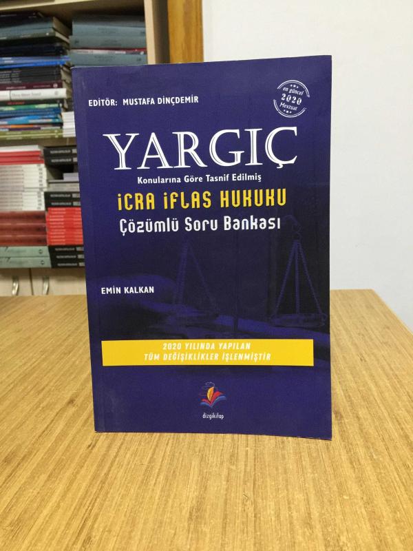2020 Adli Hakimlik Yargıç İcra İflas Hukuku Soru Bankası