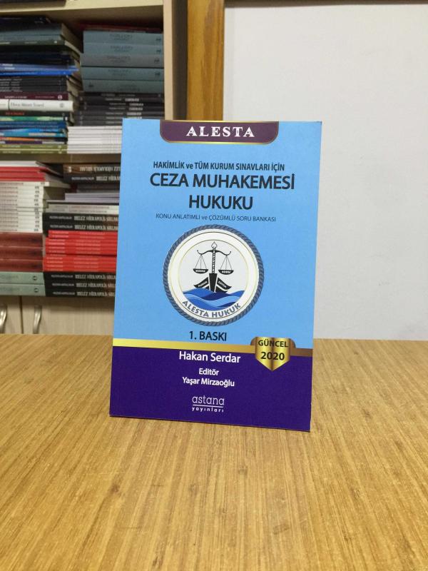 2020 Alesta Ceza Muhakemesi Hukuku Astana Yayınları