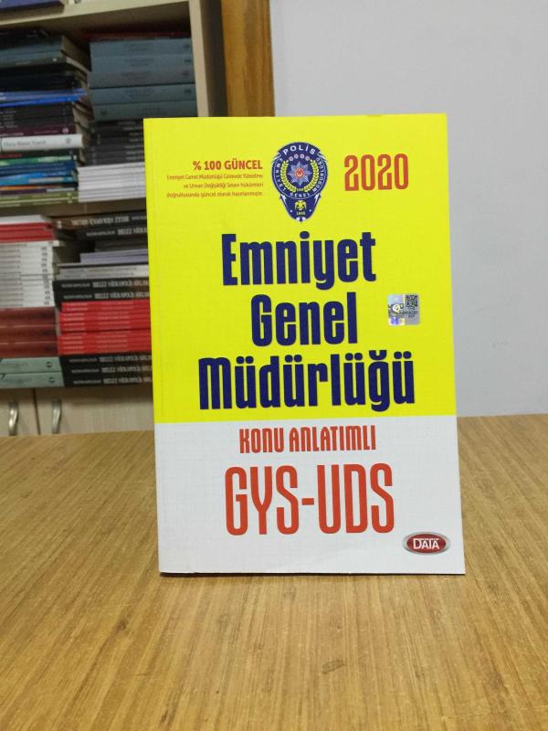 2020 Emniyet Genel Müdürlüğü GYS-UDS Konu Anlatımlı Data Yayınları