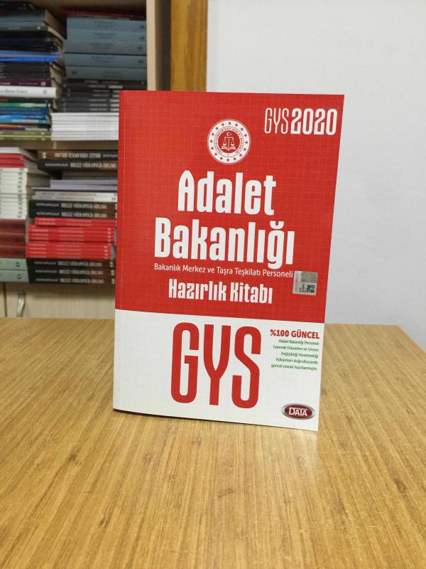 2020 GYS Adalet Bakanlığı Hazırlık Kitabı Data Yayınları