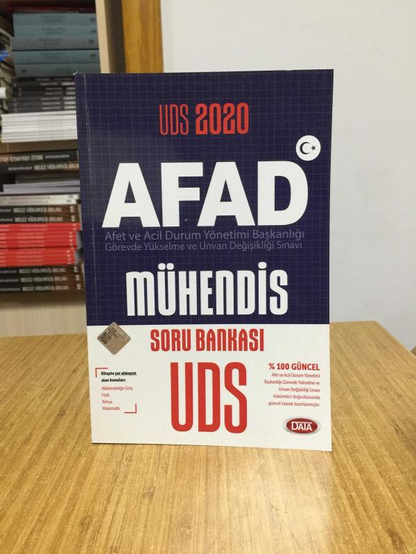 2020 GYS AFAD Ünvan Değişikliği Mühendis Soru Bankası Data Yayınları