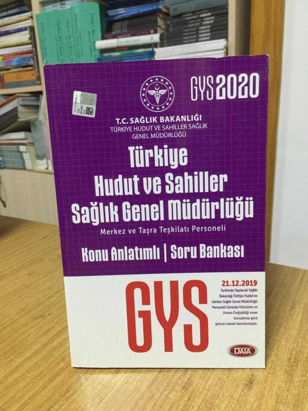 2020 GYS türkiye Hudut ve Sahiller Sağlık Genel Müdürlüğü Merkez ve Taşra Teşkilatı Konu Anlatımlı Soru Bankası Data Yayınları