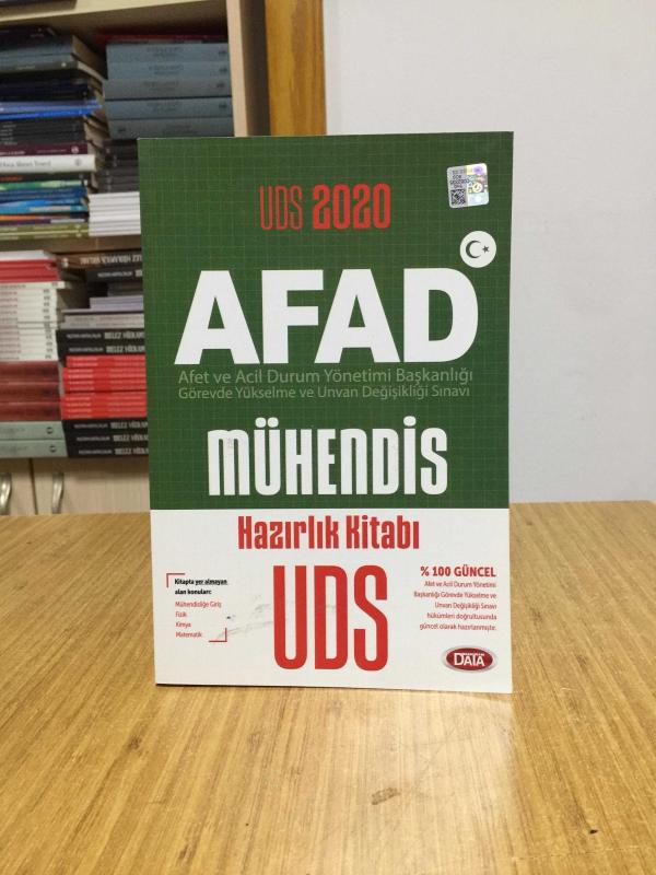 2020 GYS UDS AFAD Mühendis Hazırlık Kitabı Data Yayınları