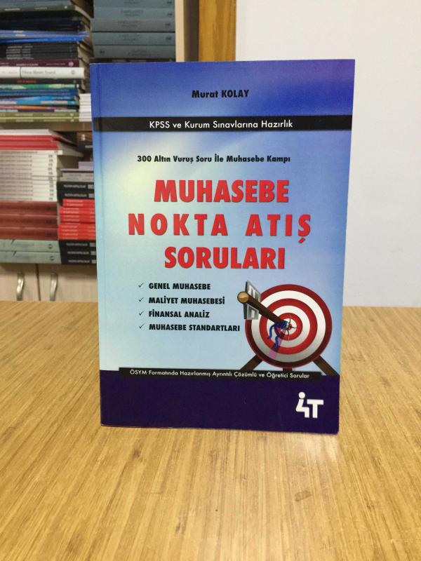 2020 KPSS A Grubu Muhasebe Nokta Atış Soruları Soru Bankası 4T Yayınları