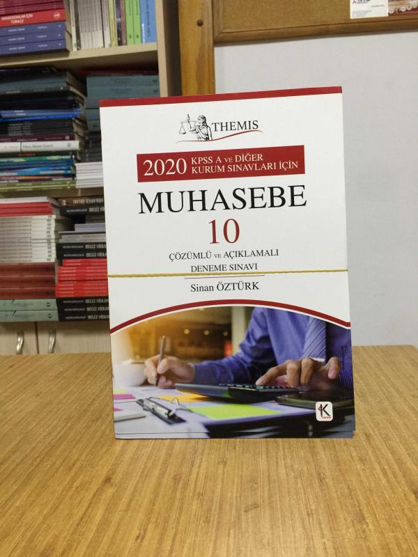 2020 KPSS A Grubu Themis Muhasebe 10 Çözümlü Deneme Kuram Kitap