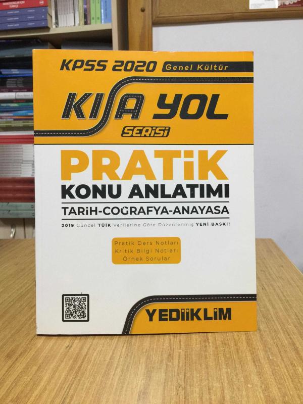 2020 KPSS Genel Kültür Pratik Kısayol Serisi Konu Anlatımı Yediiklim Yayınları