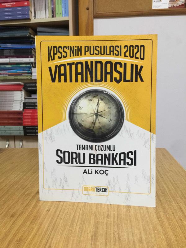 2020 KPSS'nin Pusulası Vatandaşlık Soru Bankası Doğru Tercih Yayınları