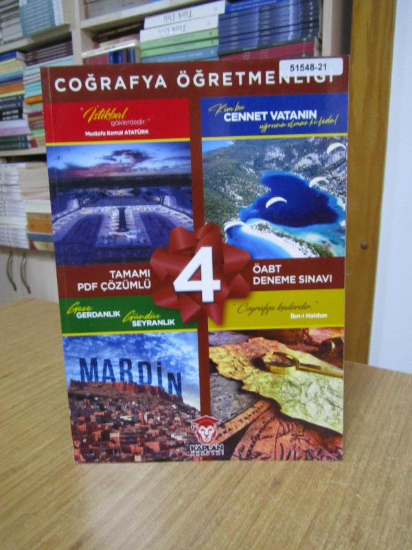 2020 KPSS ÖABT Coğrafya Öğretmenliği Tamamı PDF Çözümlü 4lü Deneme Seti Kaplan Akademi