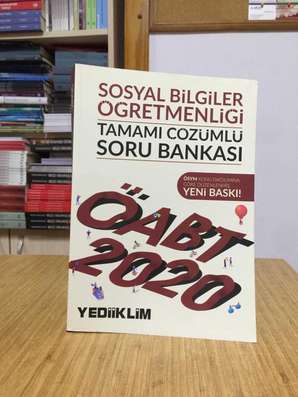 2020 KPSS ÖATB Sosyal Bilgiler Öğretmenliği Tamamı Çözümlü Soru Bankası - Yediiklim Yayınları