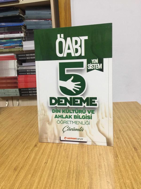 2020 ÖABT Din Kültürü ve Ahlak Bilgisi Öğretmenliği Çözümlü 5 Deneme Uzman Kariyer Yayınları