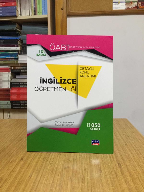 2020 ÖABT İngilizce Öğretmenliği Konu Anlatımı Nobel Sınav Yayınları