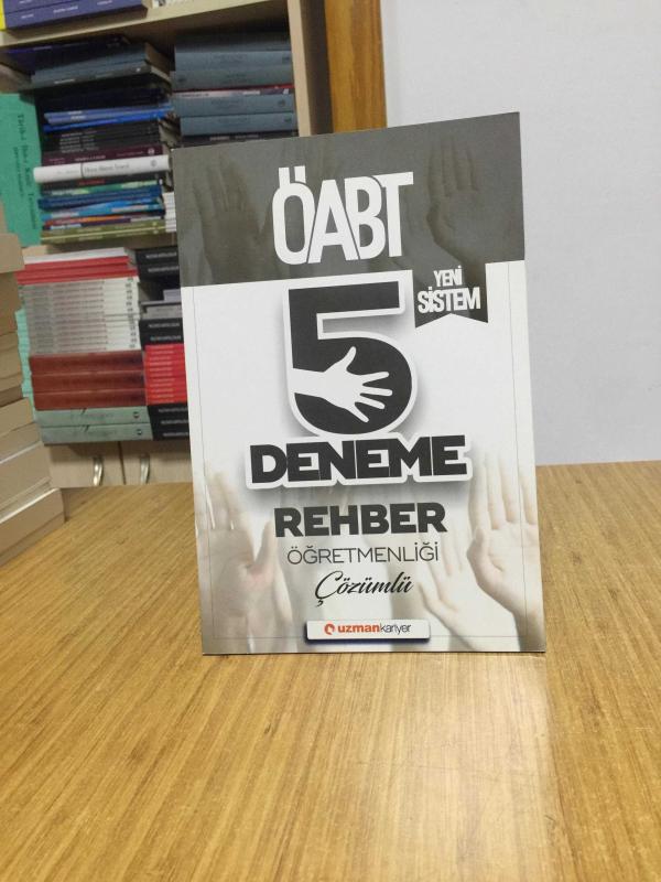 2020 ÖABT Rehber Öğretmenliği Çözümlü 5 Deneme Uzman Kariyer Yayınları