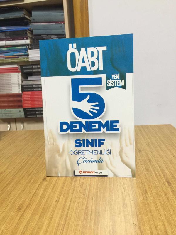 2020 ÖABT Sınıf Öğretmenliği Çözümlü 5 Deneme Uzman Kariyer Yayınları
