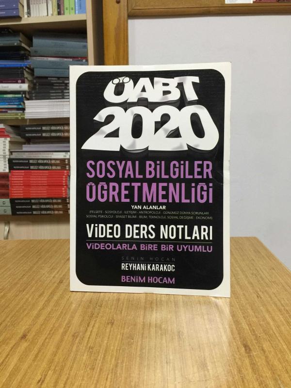 2020 ÖABT Sosyal Bilgiler Öğretmenliği Video Ders Notları Benim Hocam Yayınları