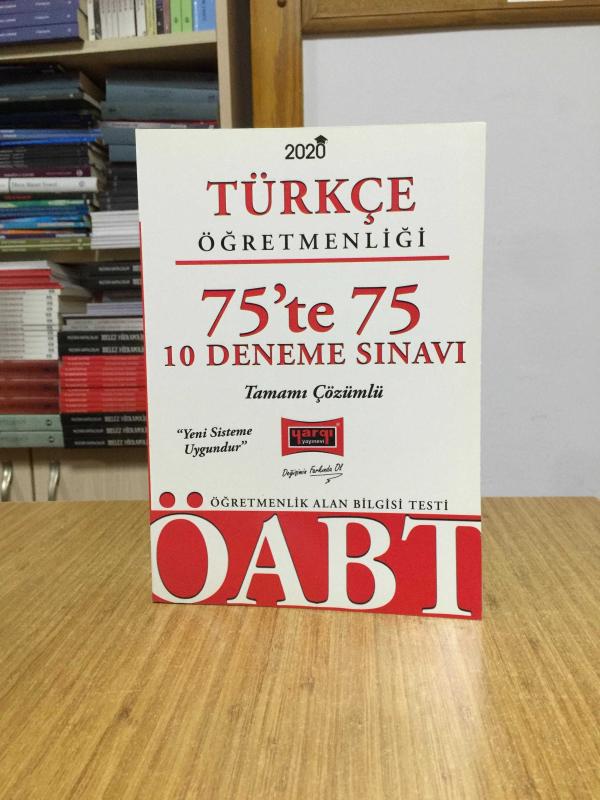 2020 ÖABT Türkçe Öğretmenliği 75te 75 Tamamı Çözümlü 10 Deneme Sınavı Yargı Yayınları