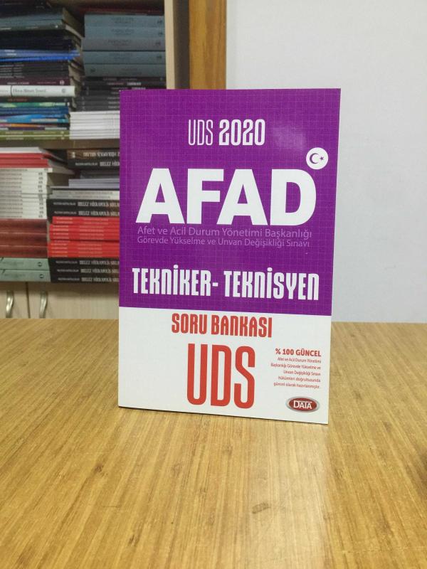 2020 UDS AFAD Tekniker Teknisyen Soru Bankası Data Yayınları