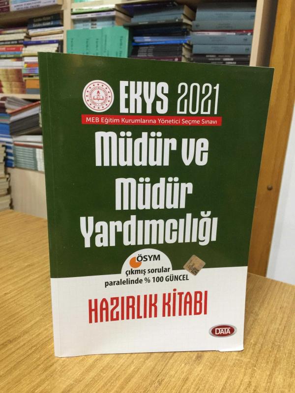 2021 EKYS MEB Müdür ve Müdür Yardımcılığı Hazırlık Kitabı Data Yayınları