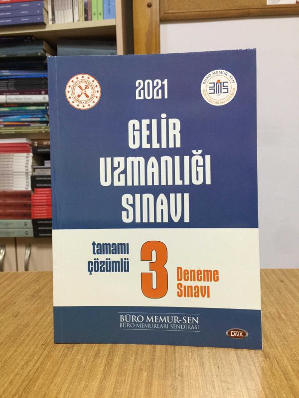 2021 Gelir Uzmanlığı Sınavı Tamamı Çözümlü 2 Deneme Sınavı