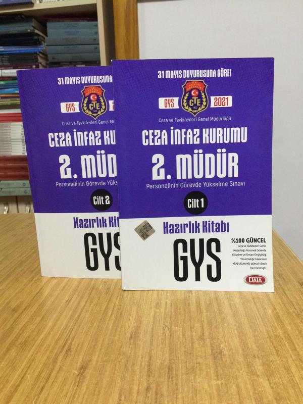 2021 GYS Ceza Tevkifevleri Ceza İnfaz Kurumu 2. Müdür Konu Anlatımlı 2 CİLT TAKIM Data Yayınları