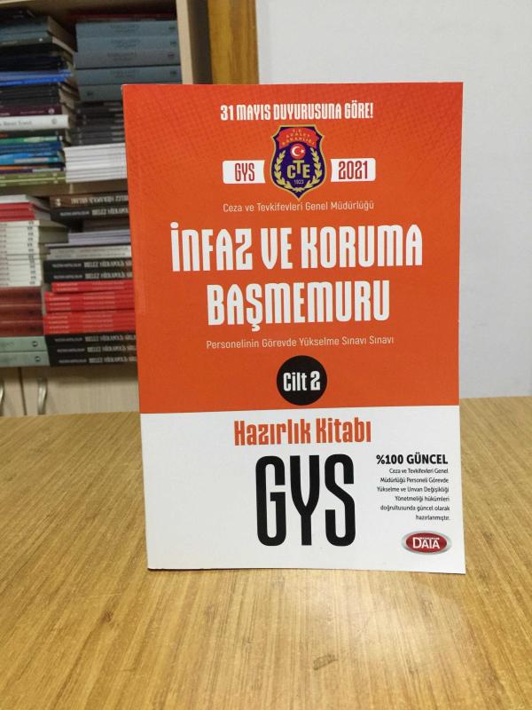 2021 GYS CTE İnfaz ve Koruma Başmemuru Hazırlık Kitabı (2.Cilt) Data Yayınları