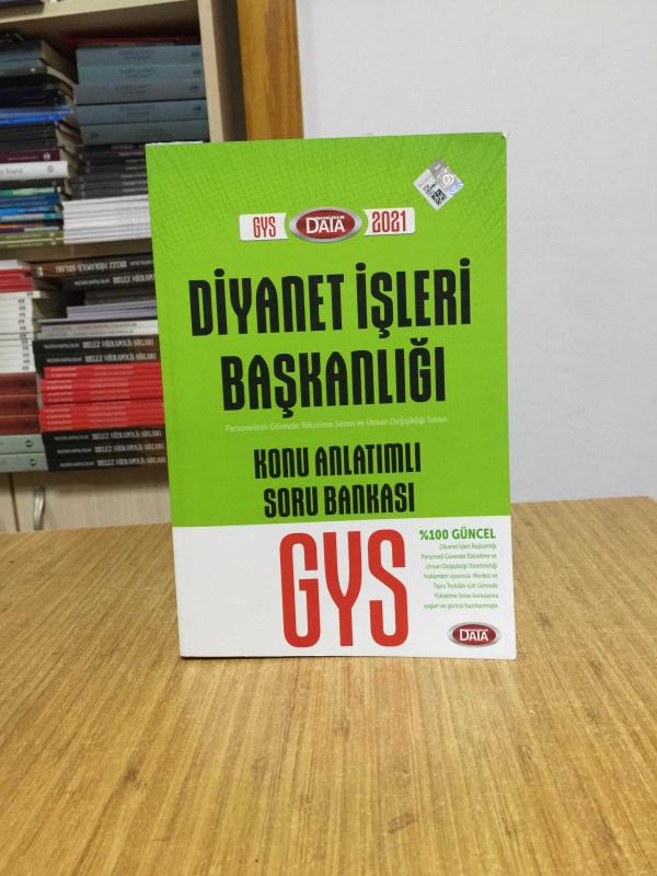 2021 GYS Diyanet İşleri Başkanlığı Konu Anlatımlı Soru Bankası Data Yayınları