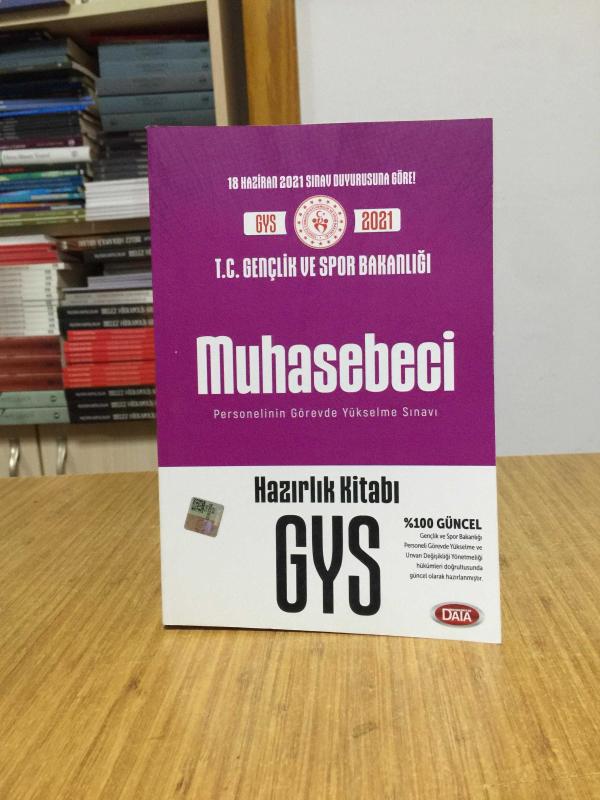 2021 GYS Gençlik ve Spor Bakanlığı Muhasebeci Konu Anlatımlı Hazırlık Kitabı Görevde Yükselme Data Yayınları