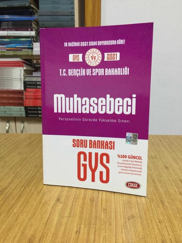 2021 GYS Gençlik ve Spor Bakanlığı Muhasebeci Soru Bankası Data Yayınları