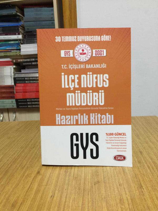 2021 GYS İçişleri Bakanlığı İlçe Nüfus Müdürü Konu Anlatımlı Data Yayınları