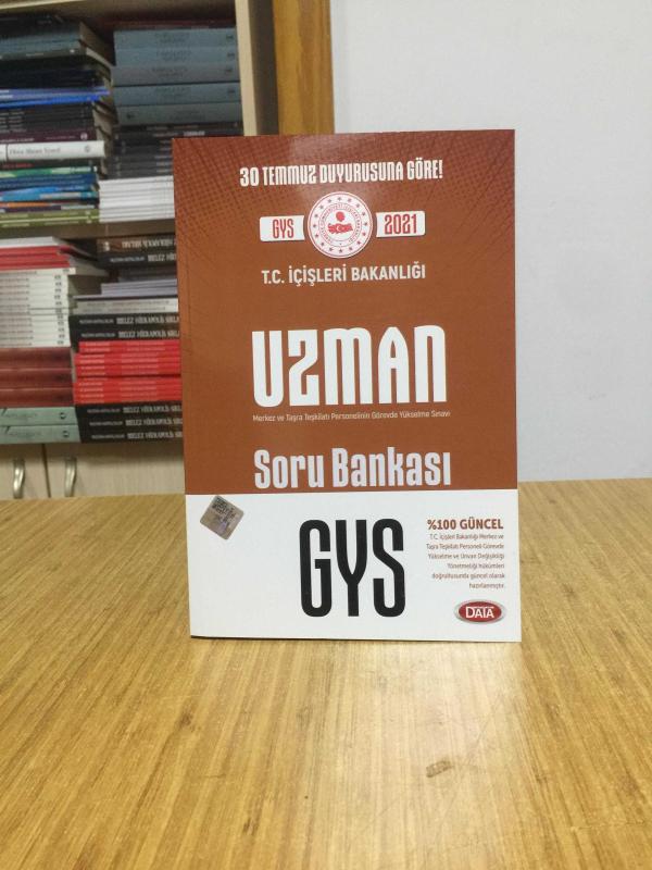 2021 GYS İçişleri Bakanlığı Uzman Soru Bankası Data Yayınları